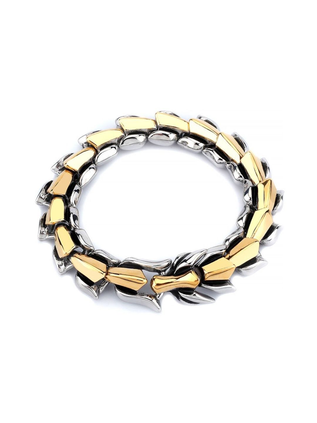 SALTY Men Stainless Steel Link Bracelet
