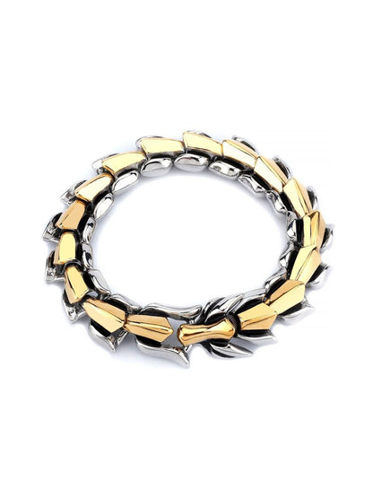 SALTY Men Stainless Steel Link Bracelet