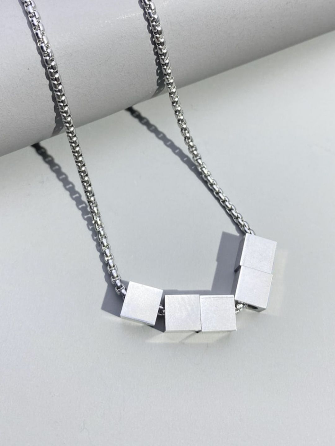 SALTY Men Stainless Steel Pendant with Chains