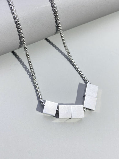 SALTY Men Stainless Steel Pendant with Chains