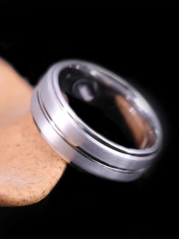 SALTY Men Stainless Steel Caspian Finger Rings