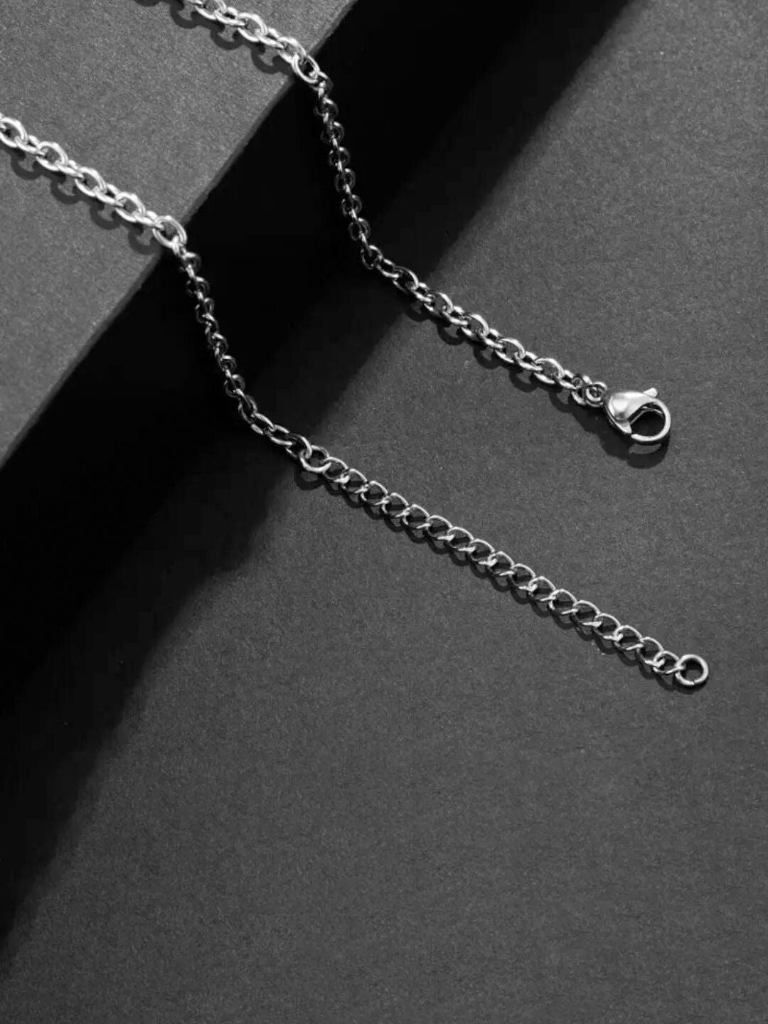 SALTY Men Silver-Plated Chain