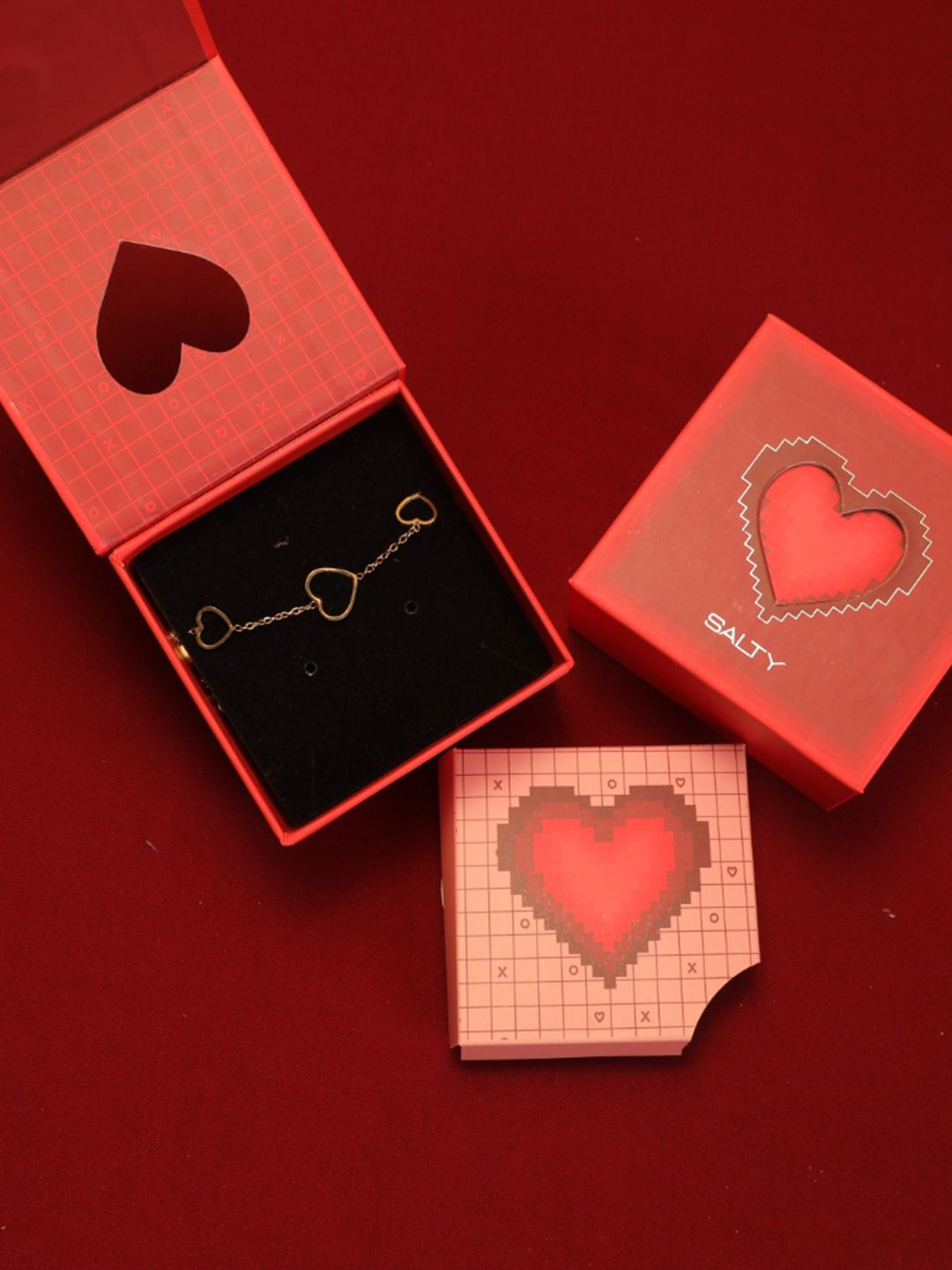 SALTY Everlasting Love Heart Wrist Bracelet for Women