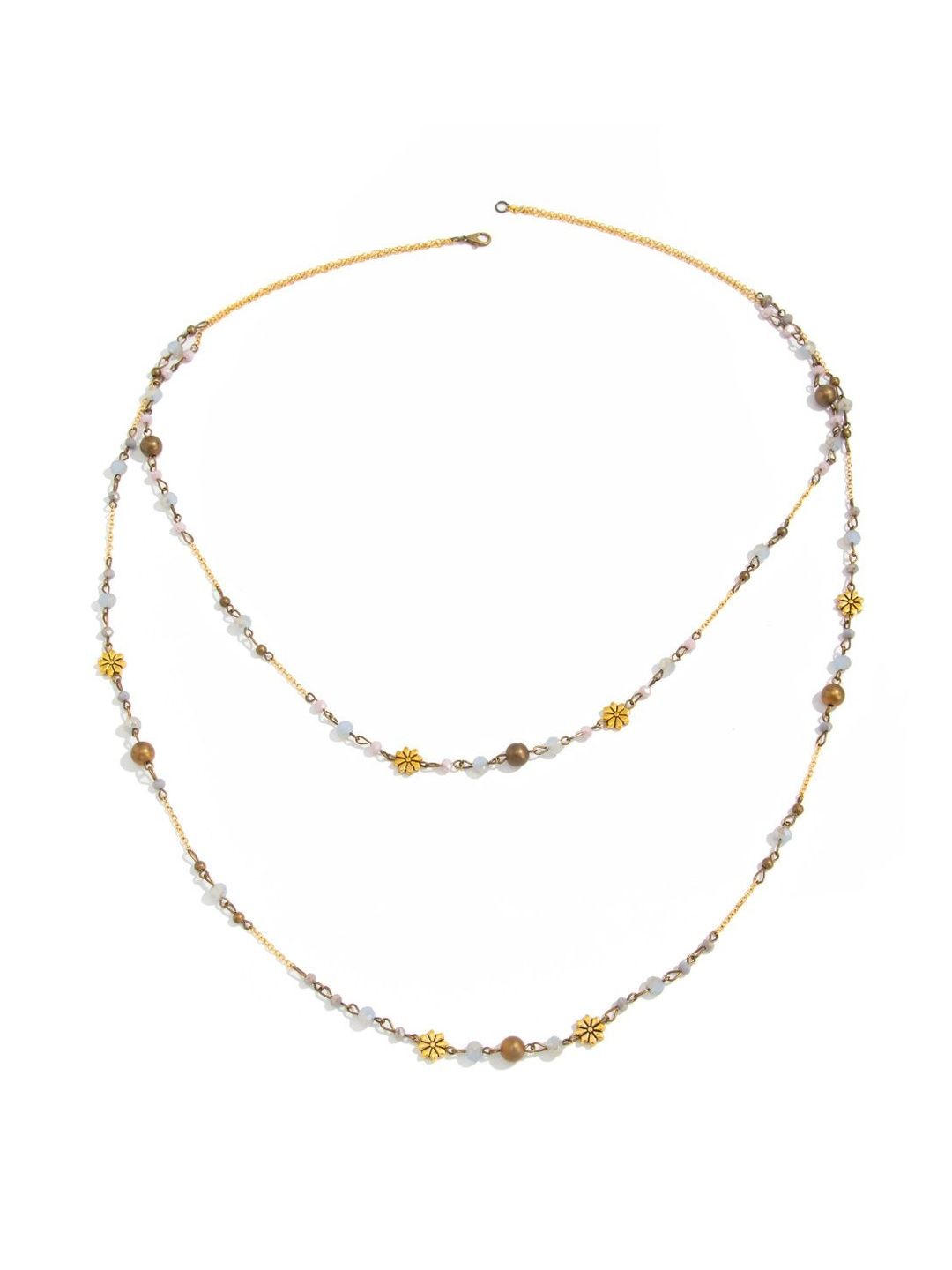 Gold-Plated Layered Necklace