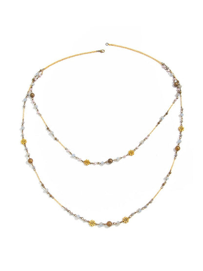 Gold-Plated Layered Necklace