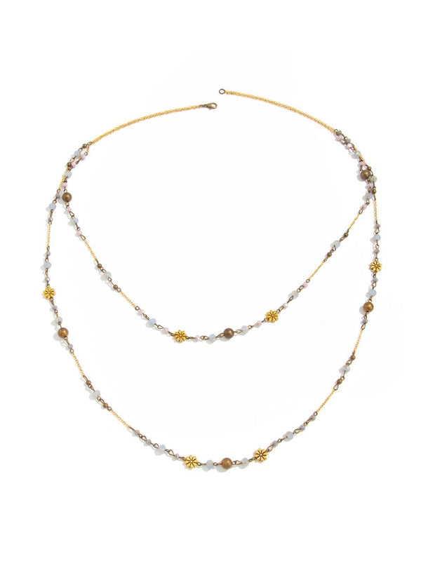Gold-Plated Layered Necklace