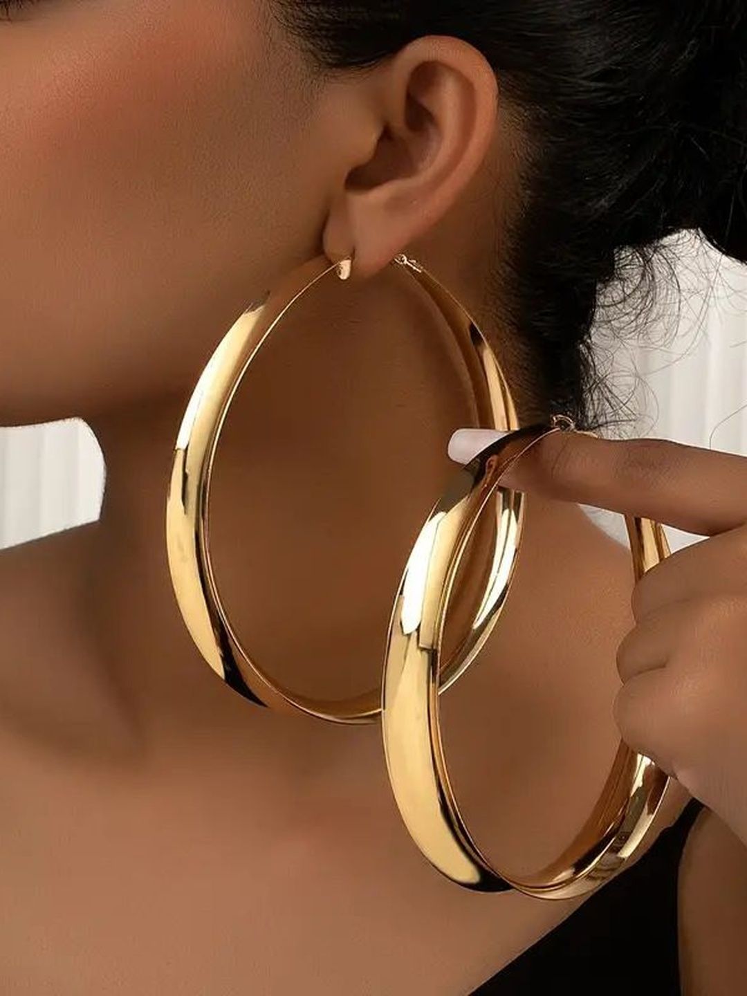 Circular Hoop Earrings