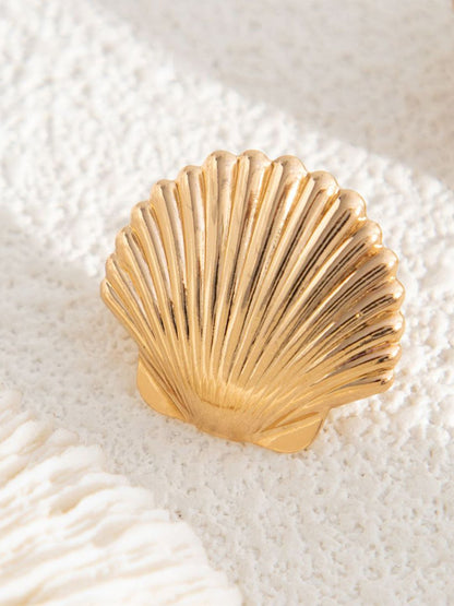 Gold Plated Contemporary Ear Cuff
