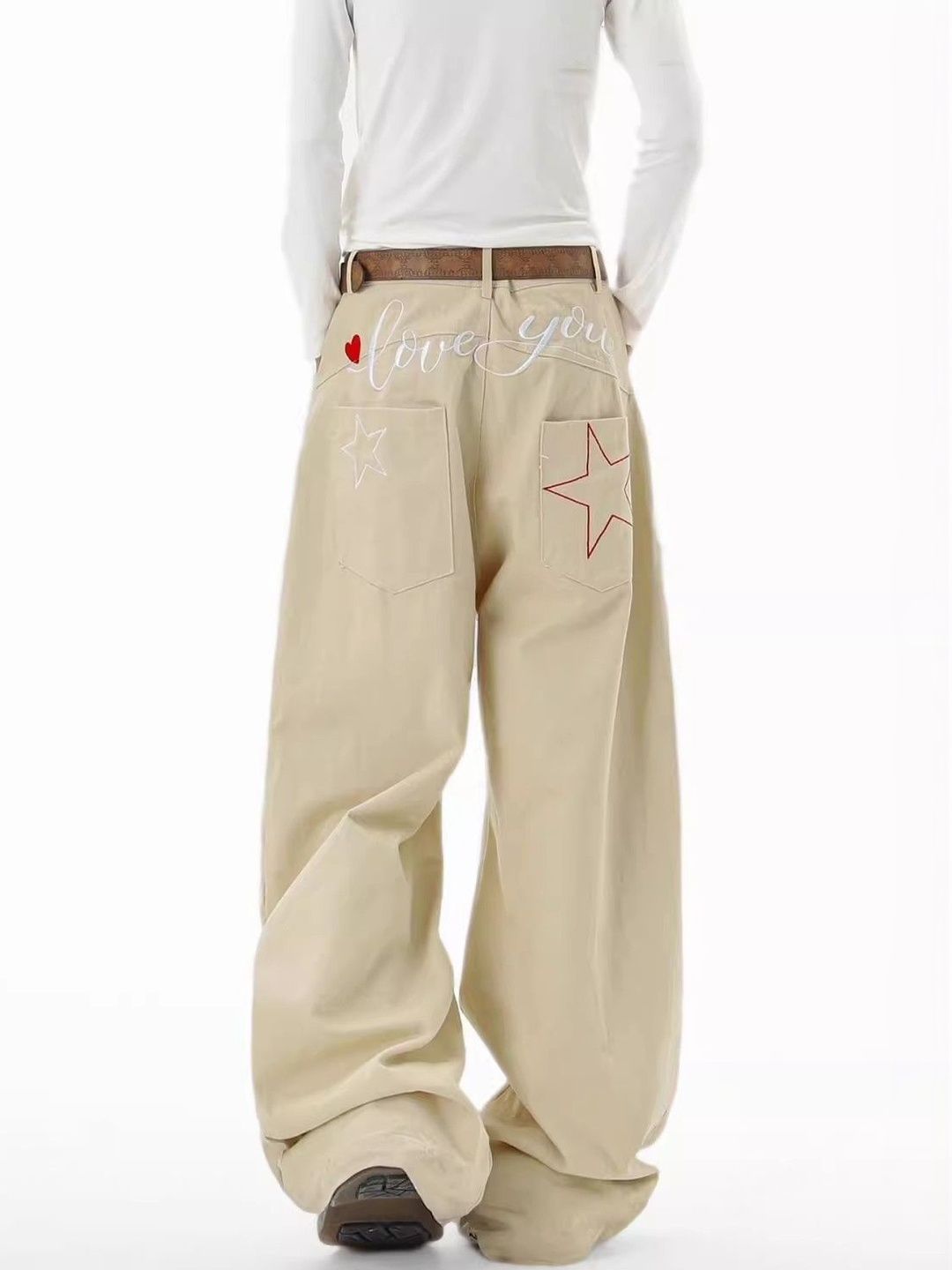 Women Wide Leg Mid-Rise Jeans