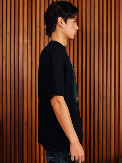 Men Music Graphic T-shirt