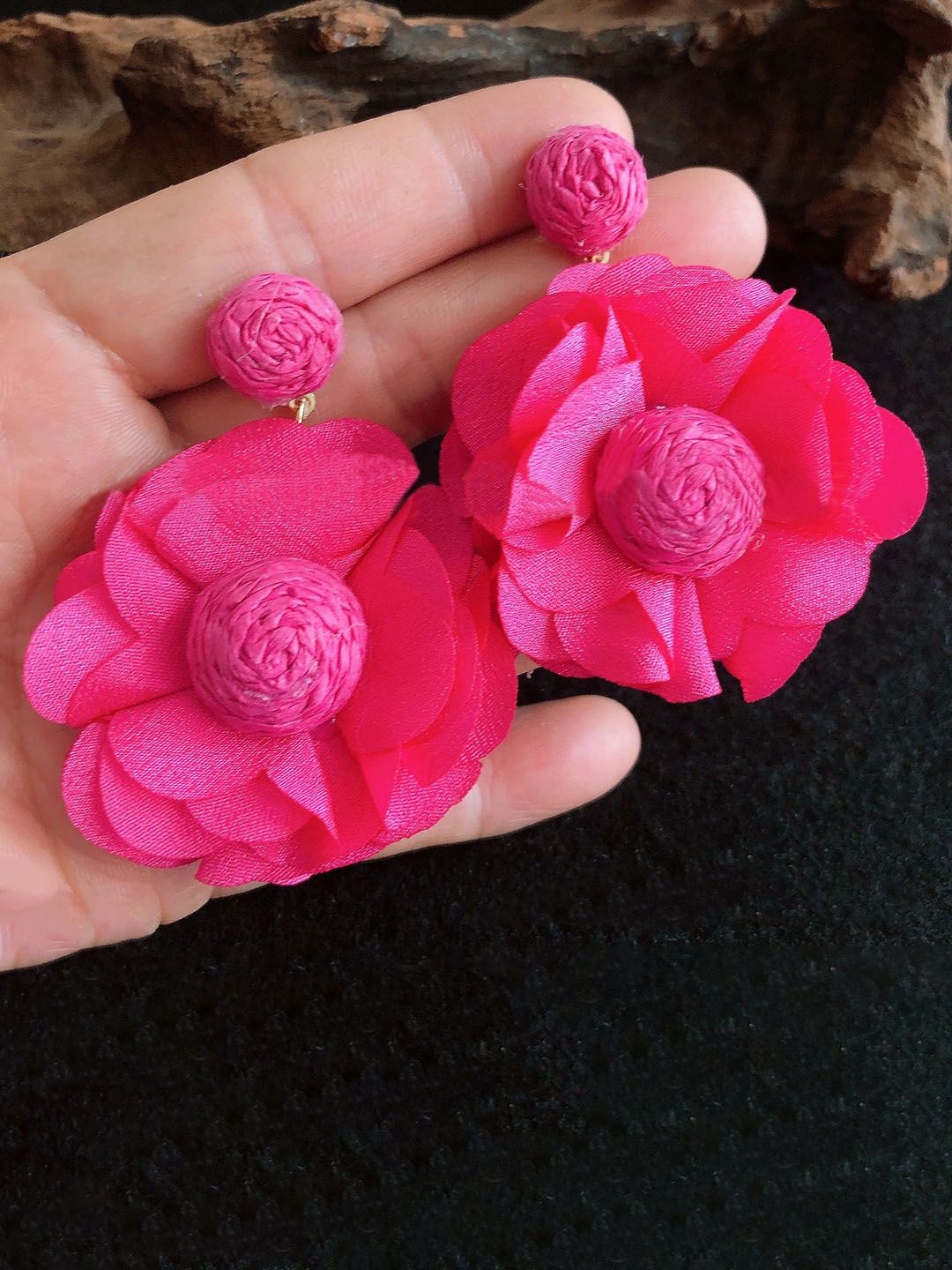 Floral Drop Earrings