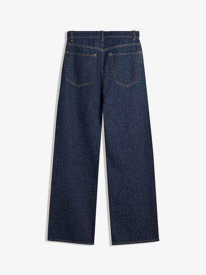 Women Straight wide-leg jeans