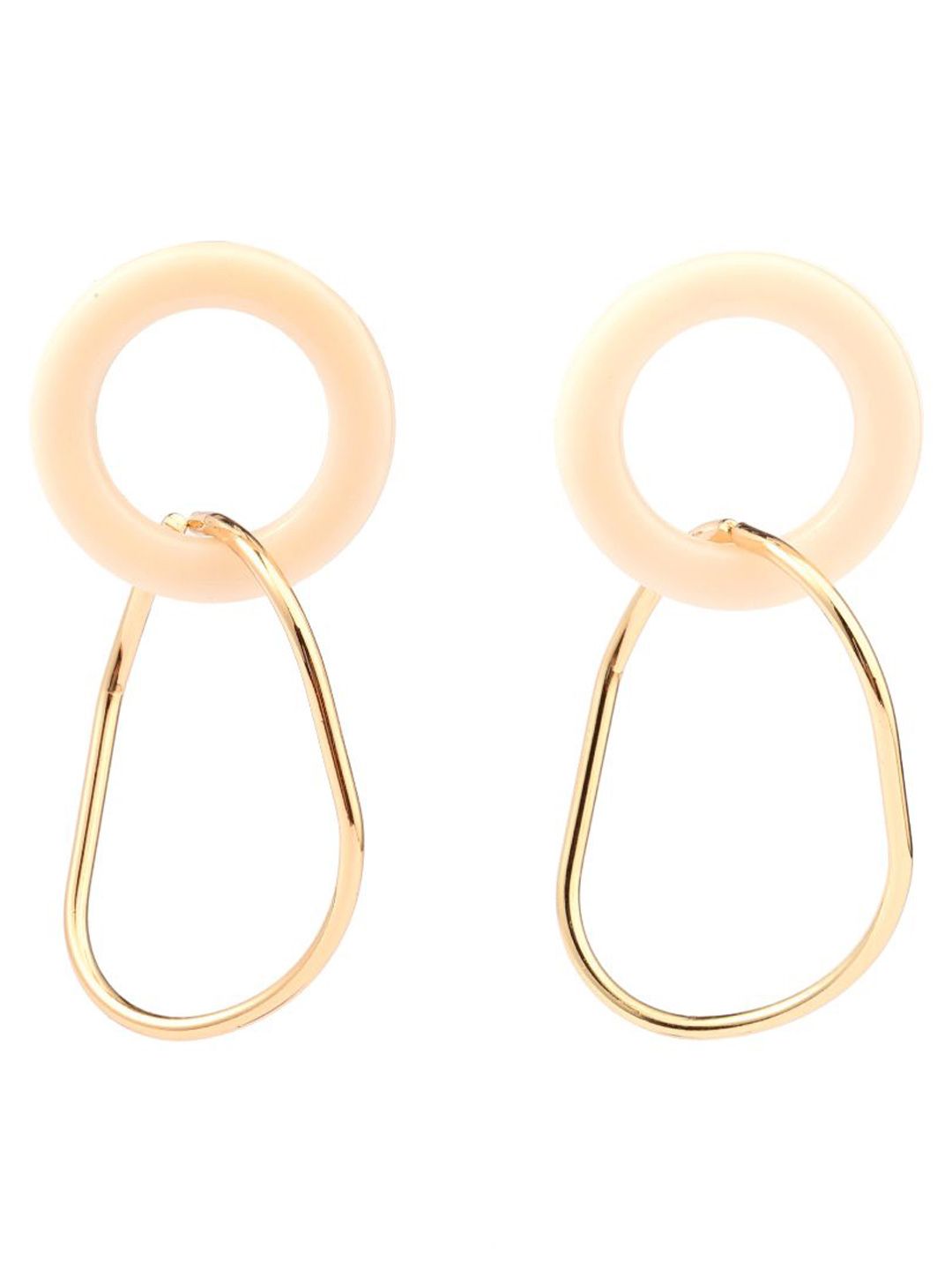 SALTY Timeless Luxury Circular Drop Earrings