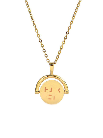 SALTY Stainless Steel Hidden Note Pendant & Chain Jewellery Accessories