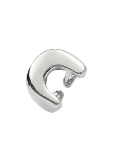 SALTY Women & Girls Moonbend Silver Stylish Adjustable Finger Ring