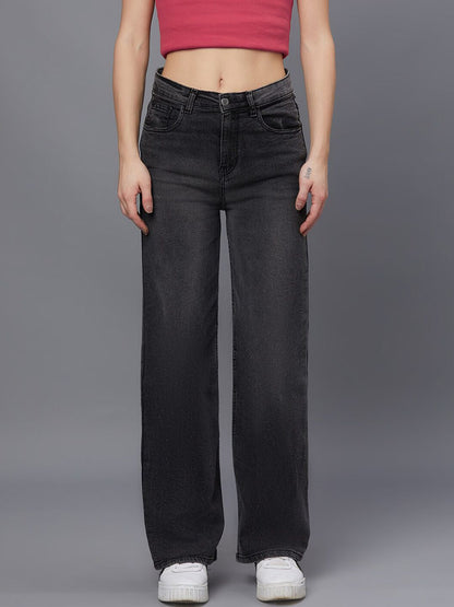 Women Black Jean Light Fade Stretchable Jeans