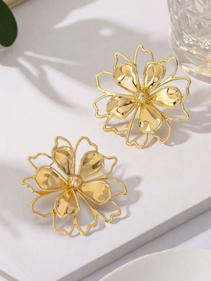 Floral Studs Earrings