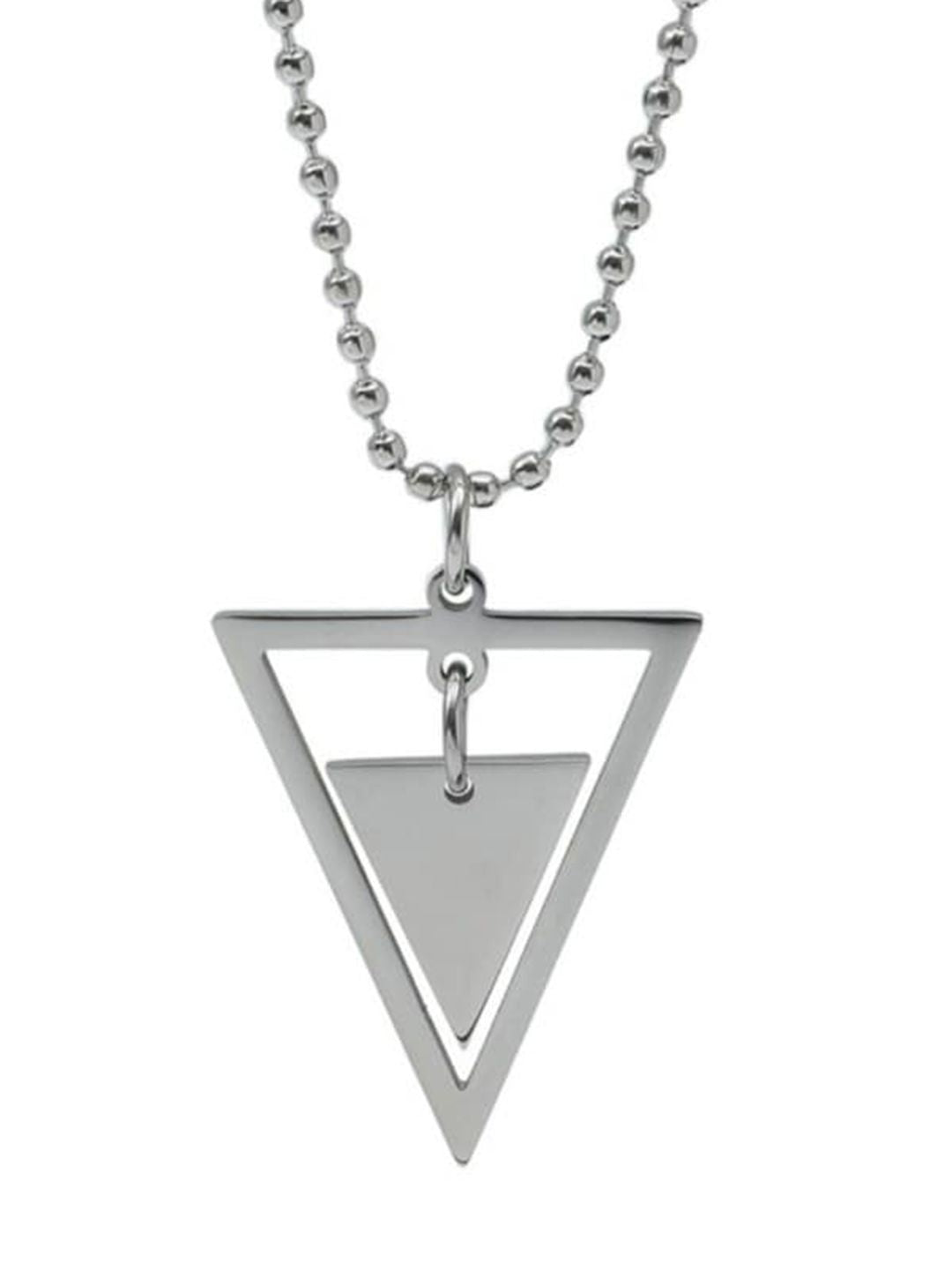 SALTY Men Triangular Pendants With Chains