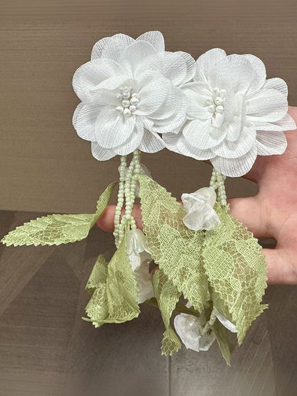 Floral Drop Earrings