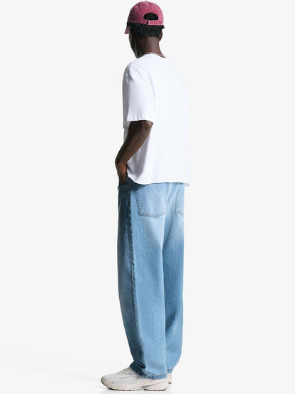 Pure Cotton Baggy Jeans