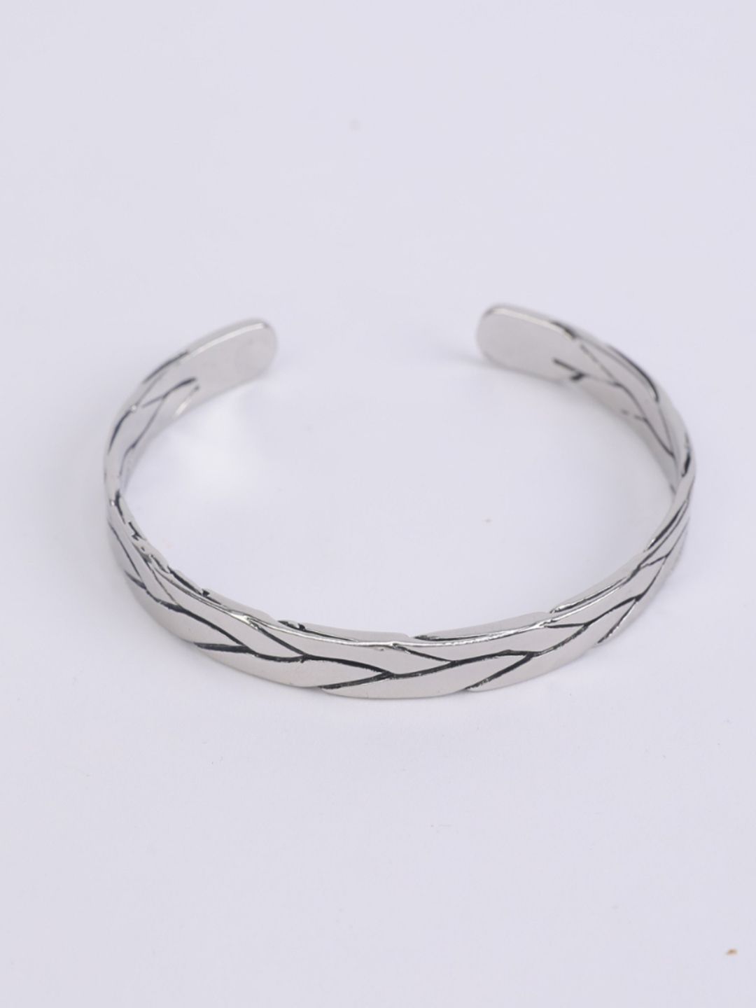 SALTY Men Stainless Steel Cuff Bracelet