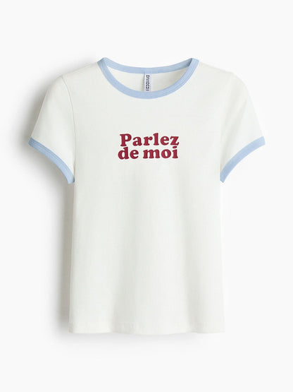 Print-motif T-shirt