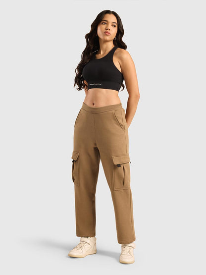 Women Cloud Ease Relaxed Fit Cargos Trousers