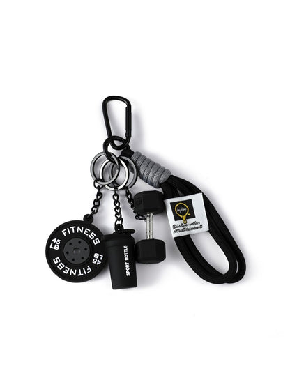 SALTY Black Mini Gym Buddy Bag Charm