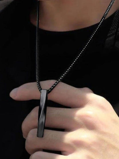 SALTY Set Of 2 Men Collier & Collier Pendant Chains