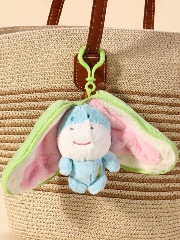 SALTY Kawaii Hideaway Plushy Zipper Bag Charm