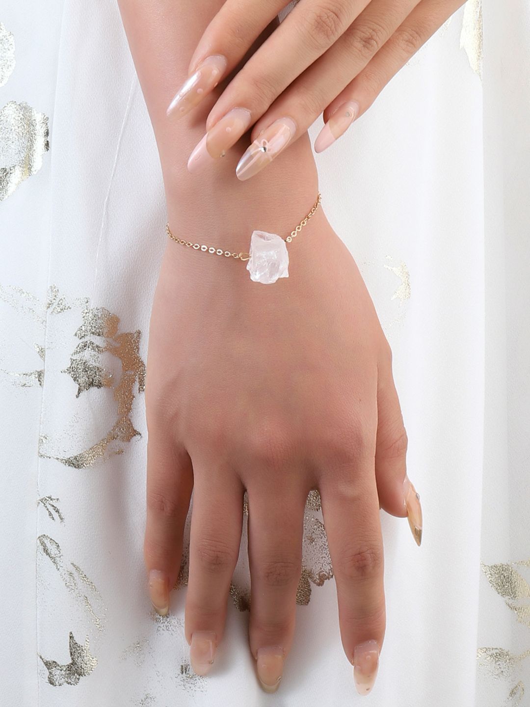 SALTY Stone Of Feminine Link Bracelet