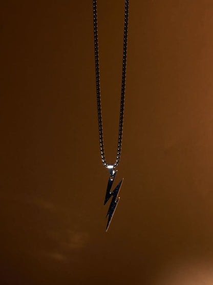 SALTY Voltage Men Stainless Steel Contemporary Pendant with Chain
