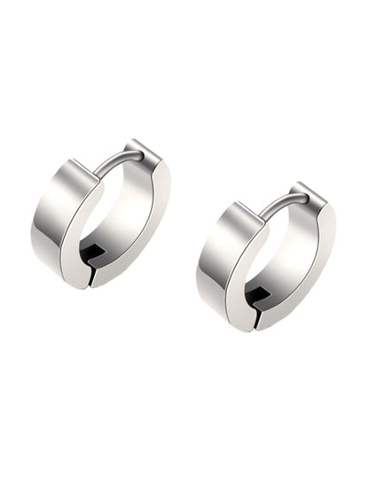 SALTY Men Contemporary Hoop Earrings