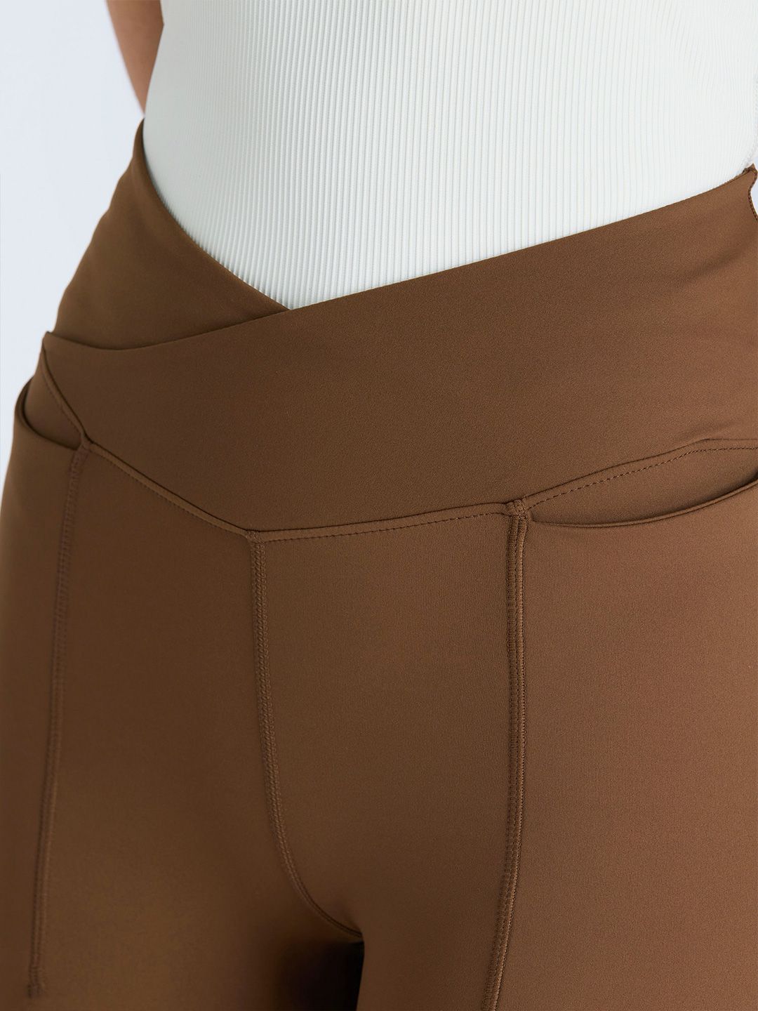 Brown Hourglass Snug Leggings