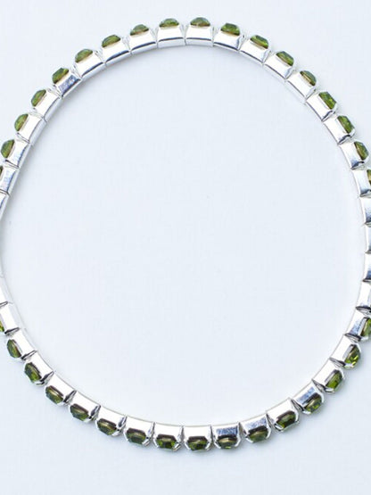 SALTY Set Of 4 Stones Studded Bangle-Style Bracelet