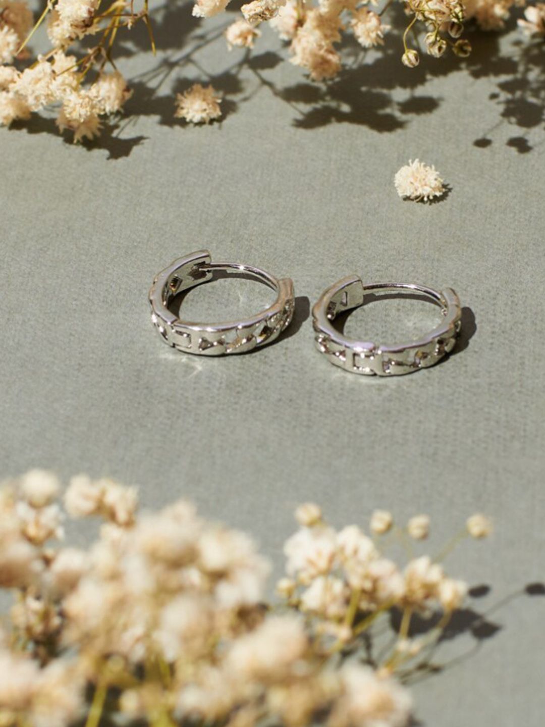 SALTY Men Circular Hoop Earrings