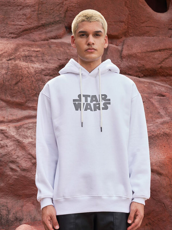 Star Wars Printed Hooded Cotton Pullover