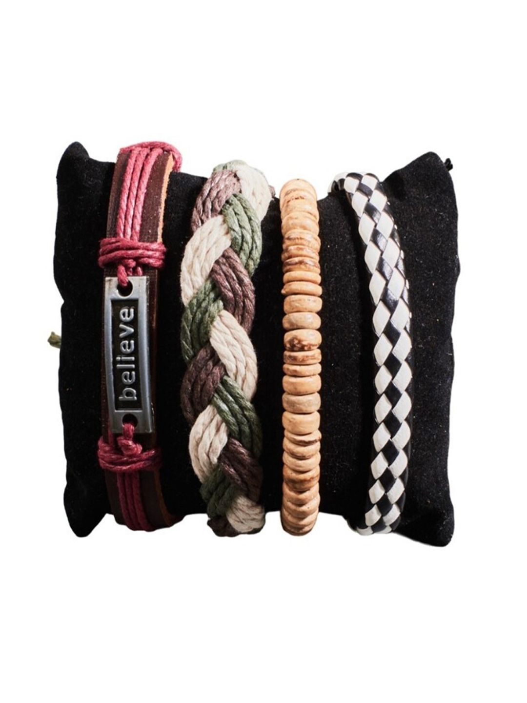 SALTY Men Leather Wraparound Bracelet