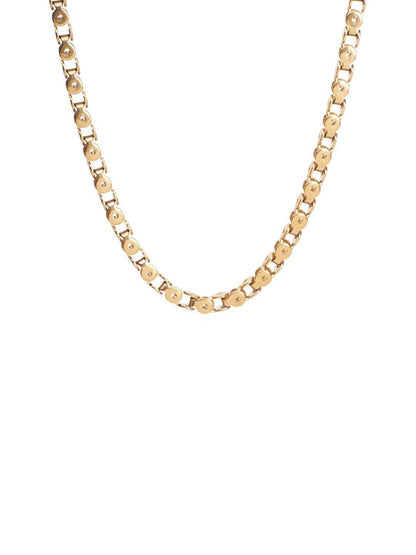SALTY Stainless Steel Artisan's Link Necklace