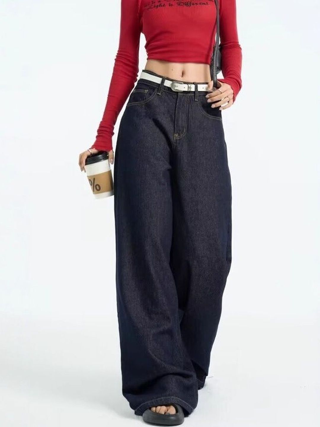 Women Flared Mid-Rise Light Fade Jeans