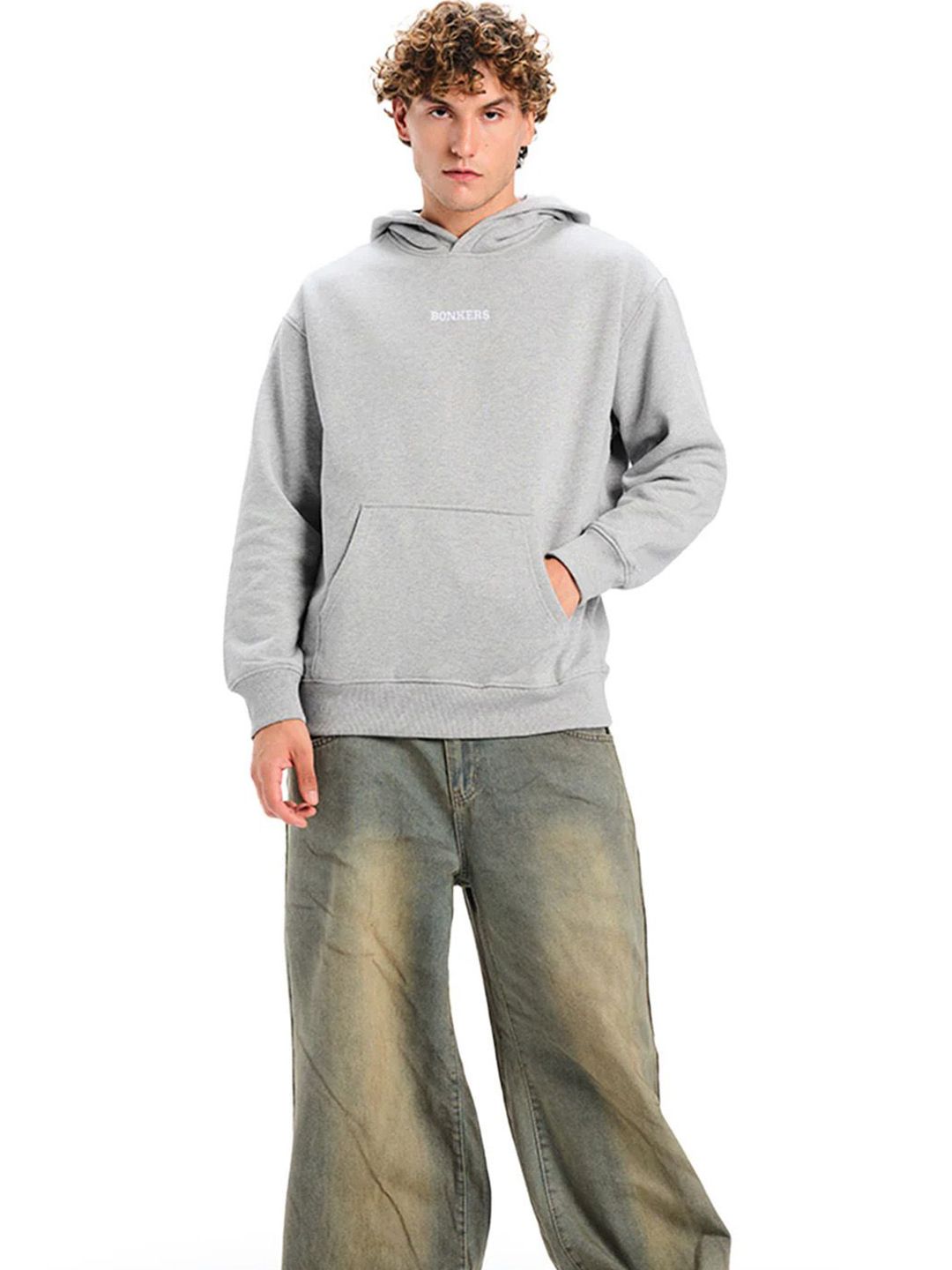 Signature Grey Melange Hoodie