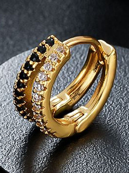 Classic Half Hoop Earrings