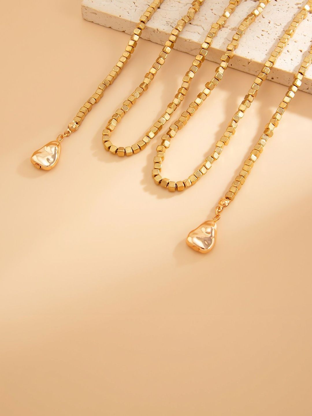 Gold-Plated Handcrafted Necklace