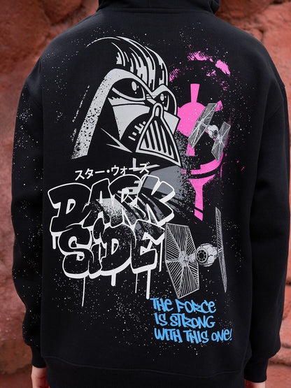 Star Wars Dark Side Graphic Hooded Sweatshirt