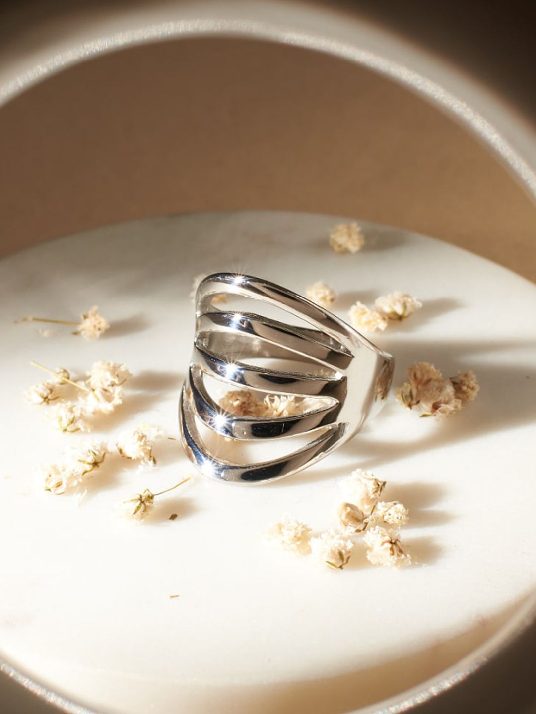 SALTY Men Stainless Steel Finger Rings