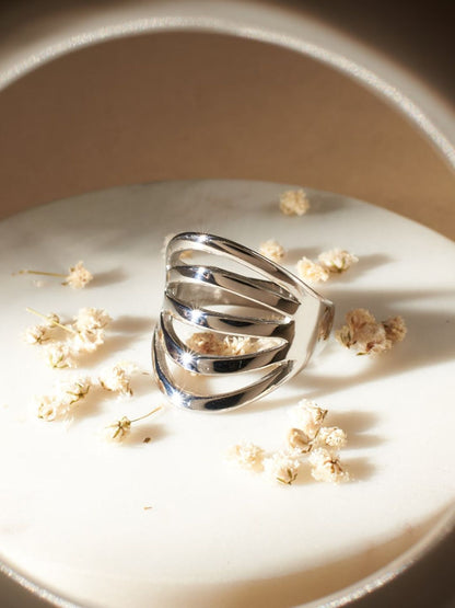 SALTY Men Stainless Steel Finger Rings