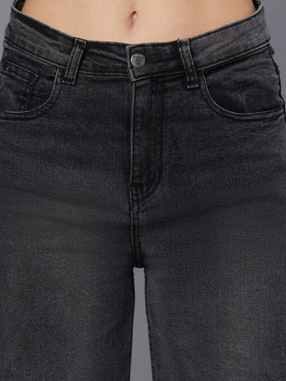 Women Black Jean Light Fade Stretchable Jeans