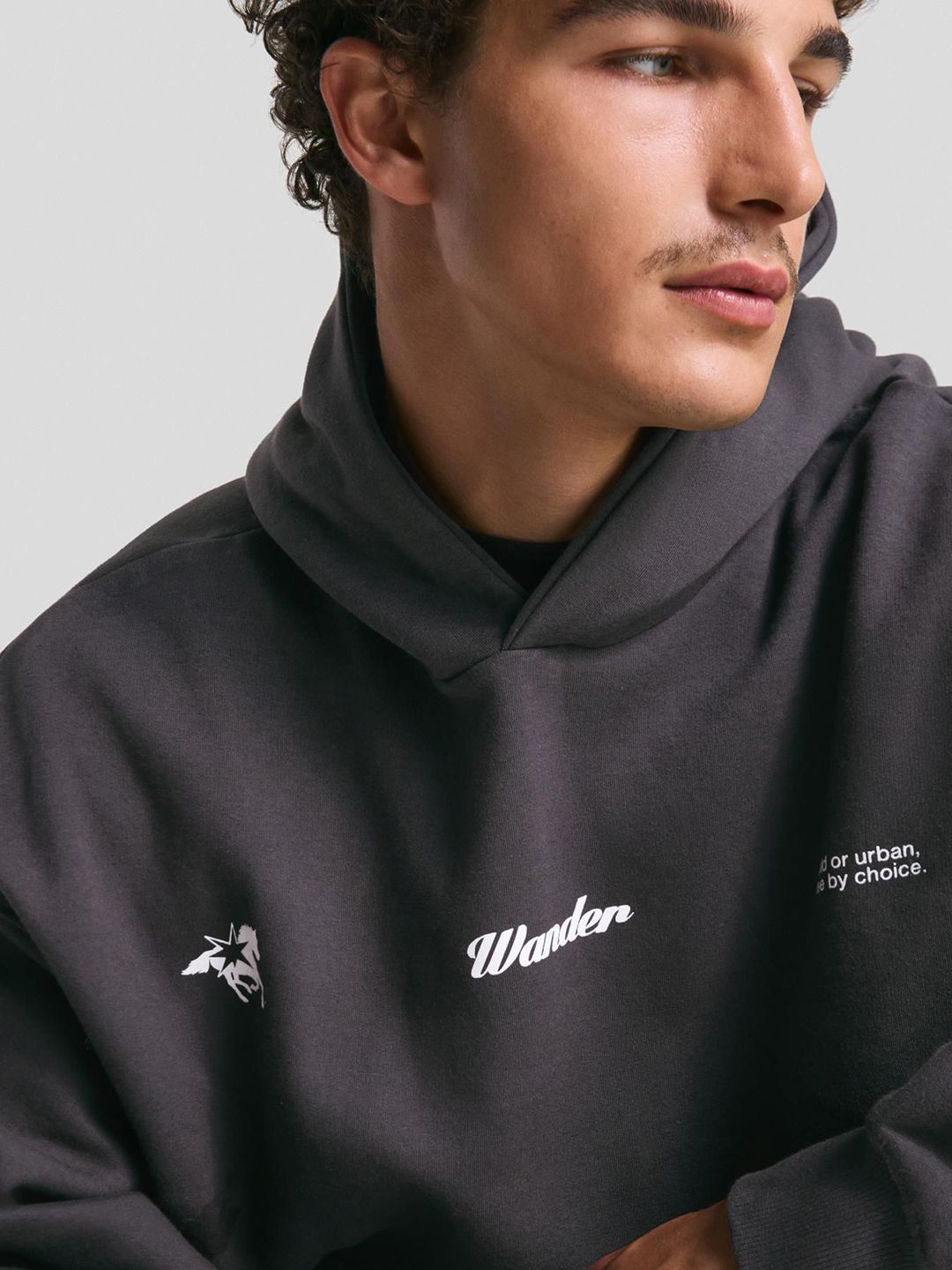 Printed hoodie