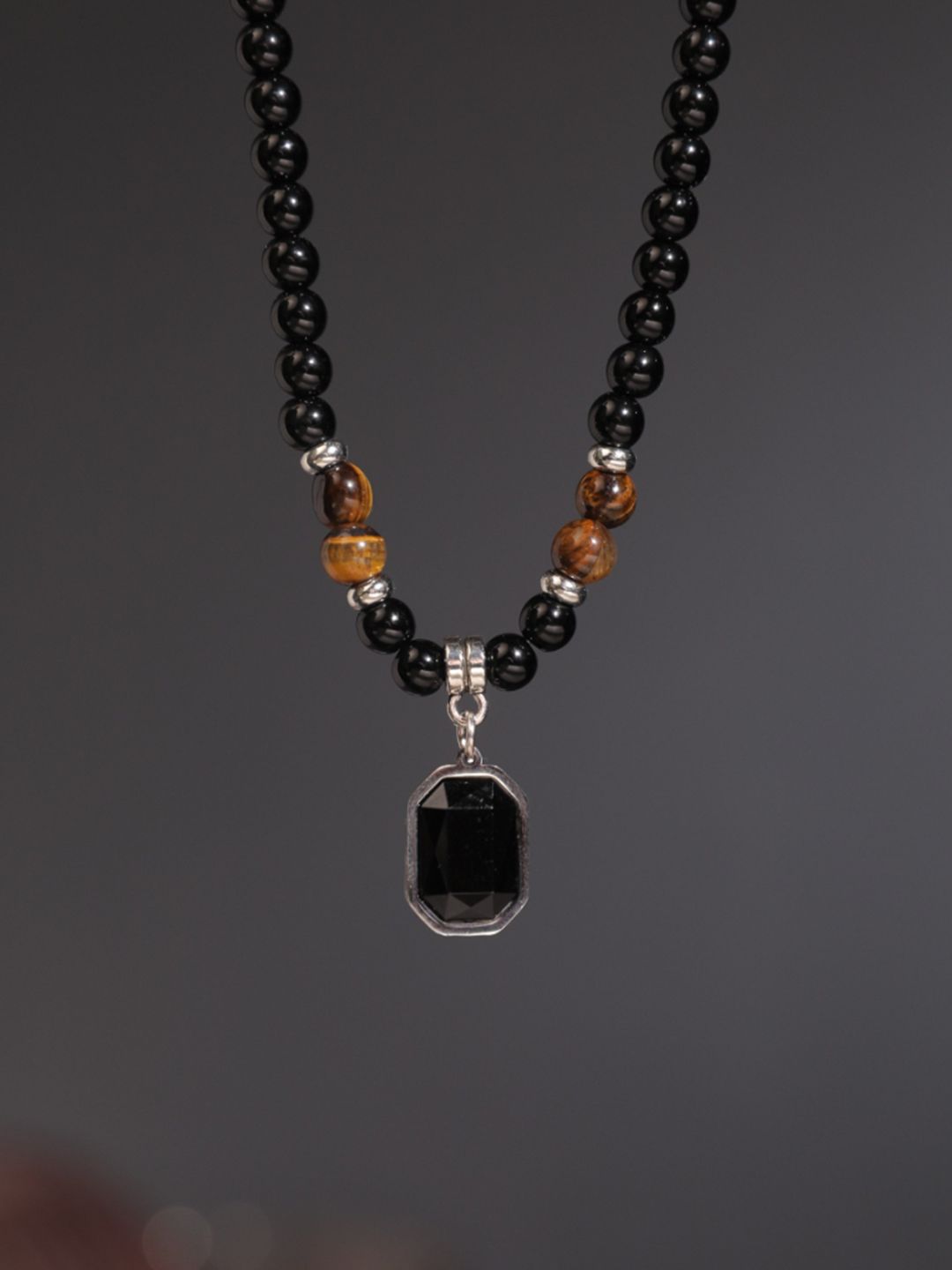 SALTY Men Stainless Steel Pendant with Chains