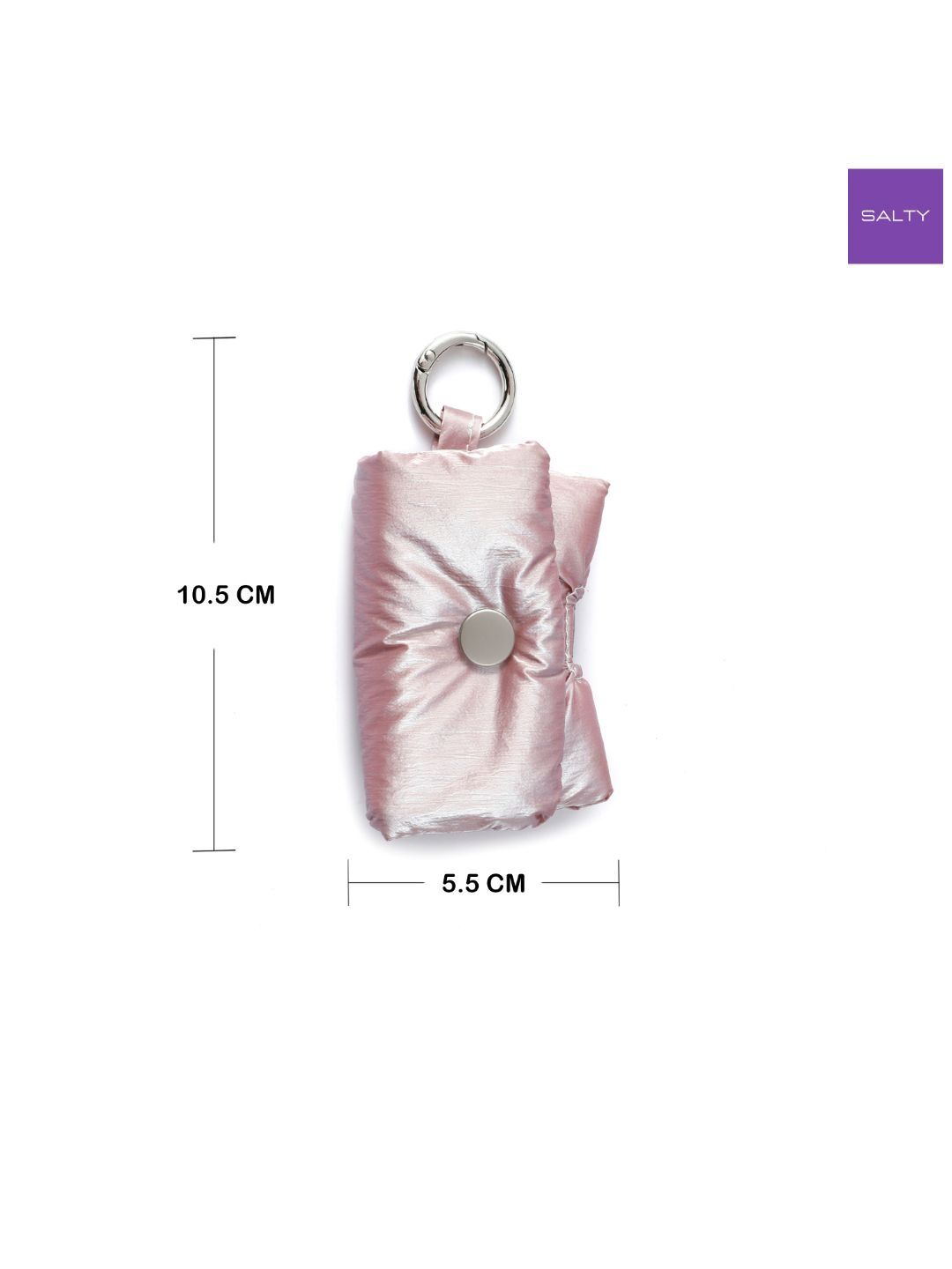 SALTY Pink Sleek Storage Bag Charm